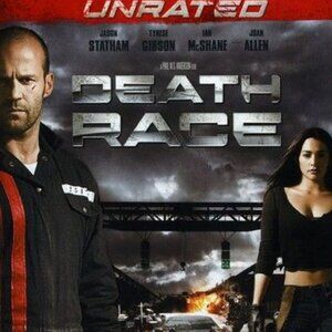 Death Race Unrated Jason Statham Universal DVD Action Packed Sci Fi Thrilling Fi